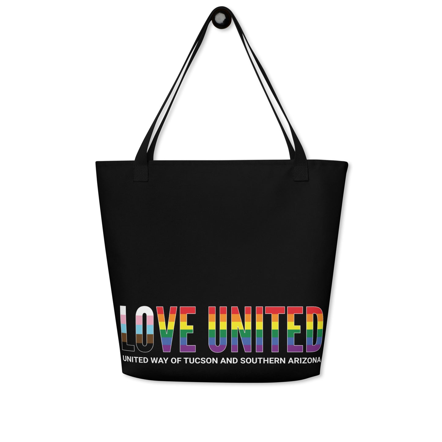 Love United Large Tote Bag