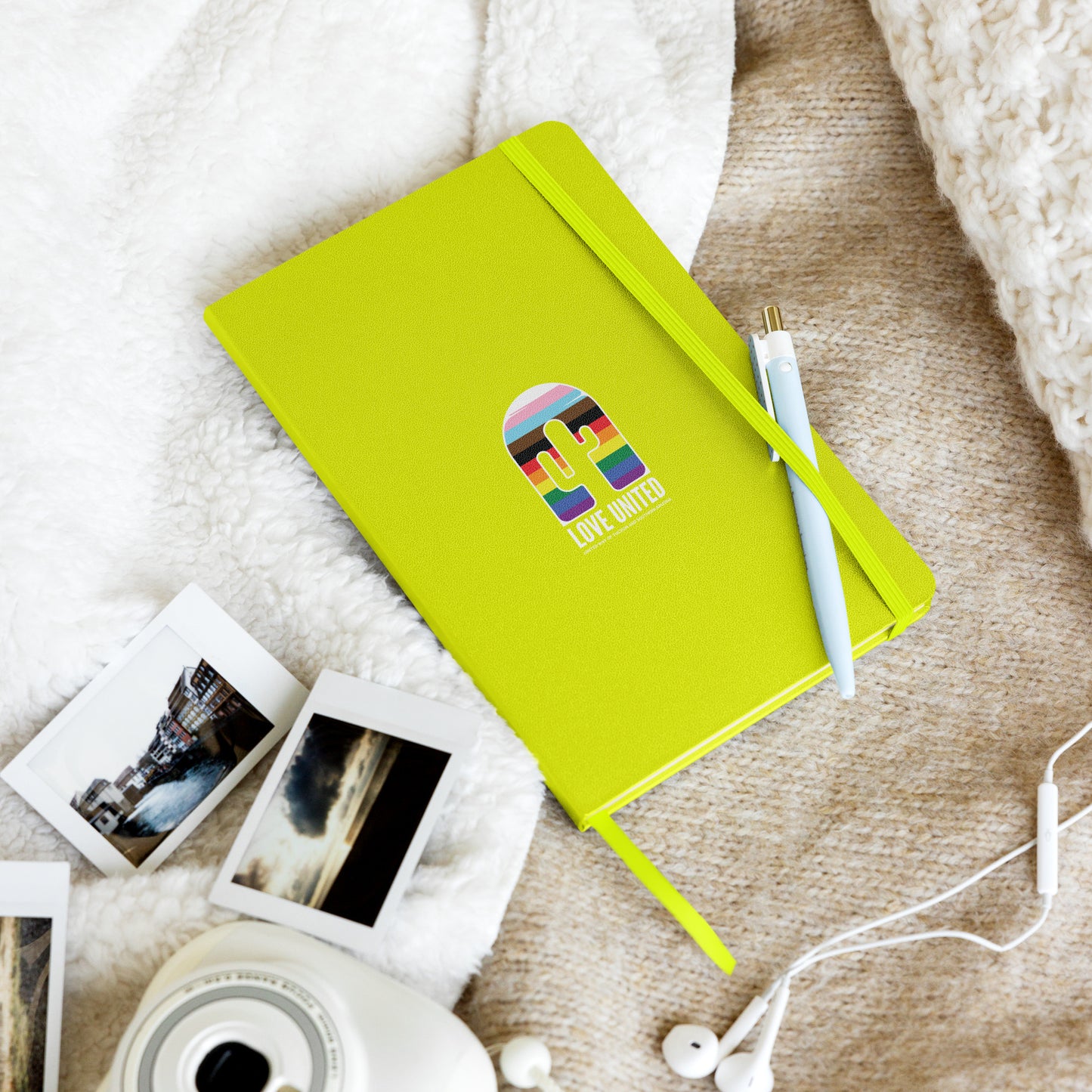 Love United Pride Hardcover bound notebook