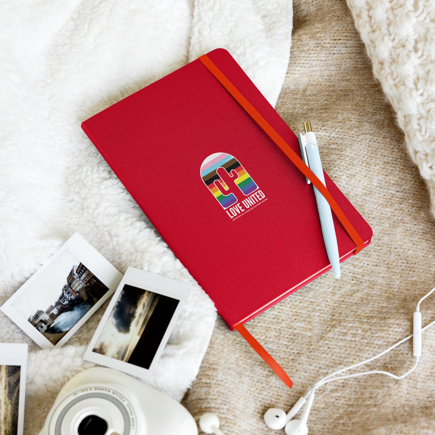Love United Pride Hardcover bound notebook