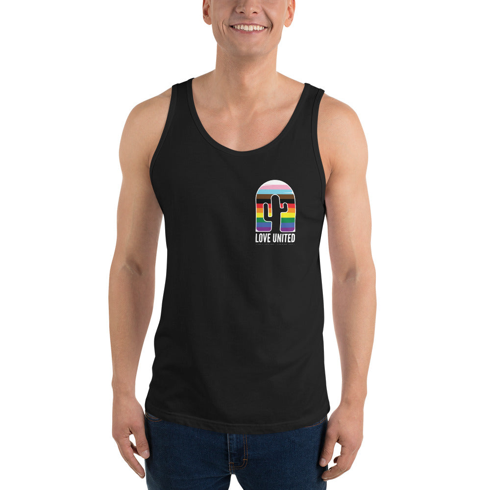 Love United Pride Unisex Tank Top