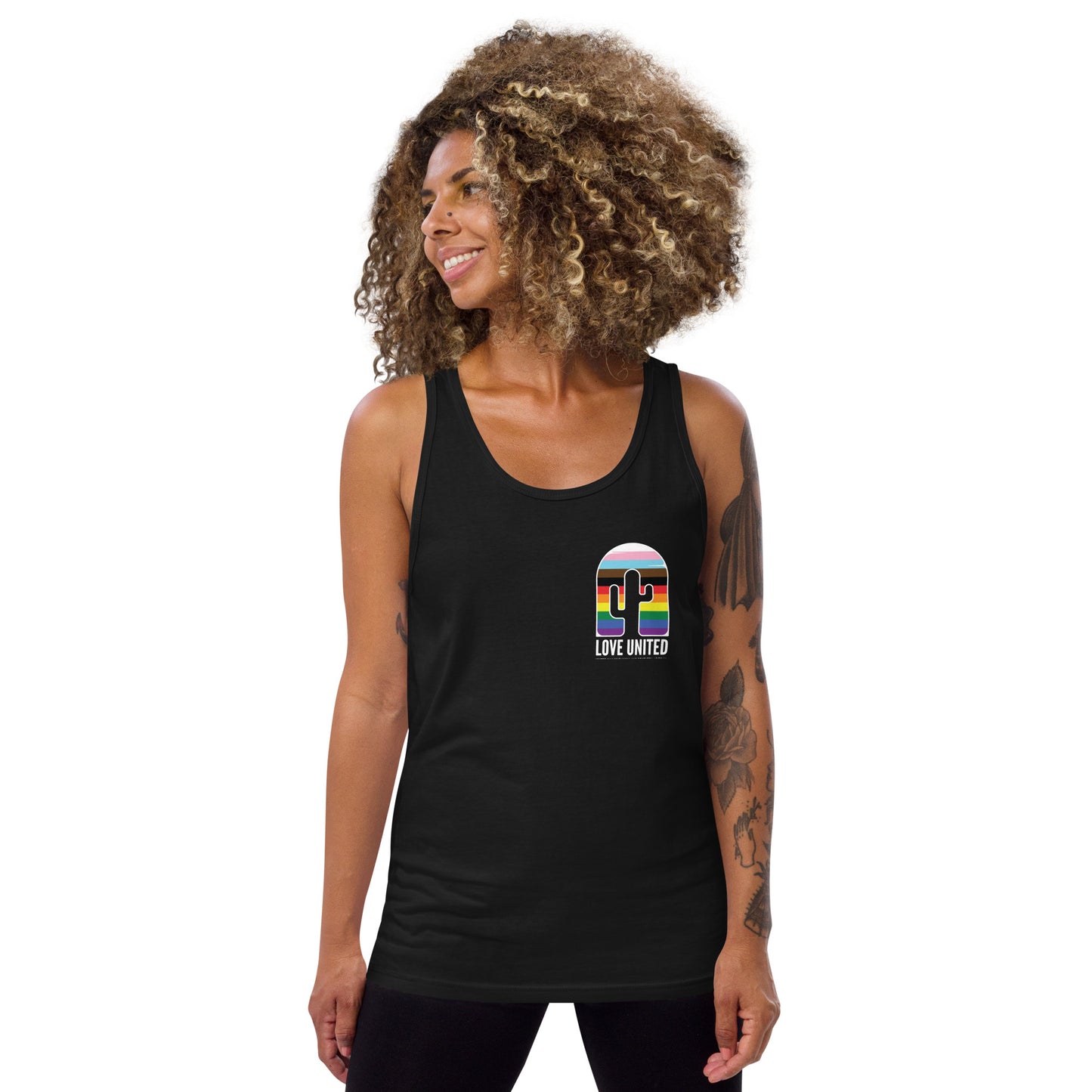 Love United Pride Unisex Tank Top