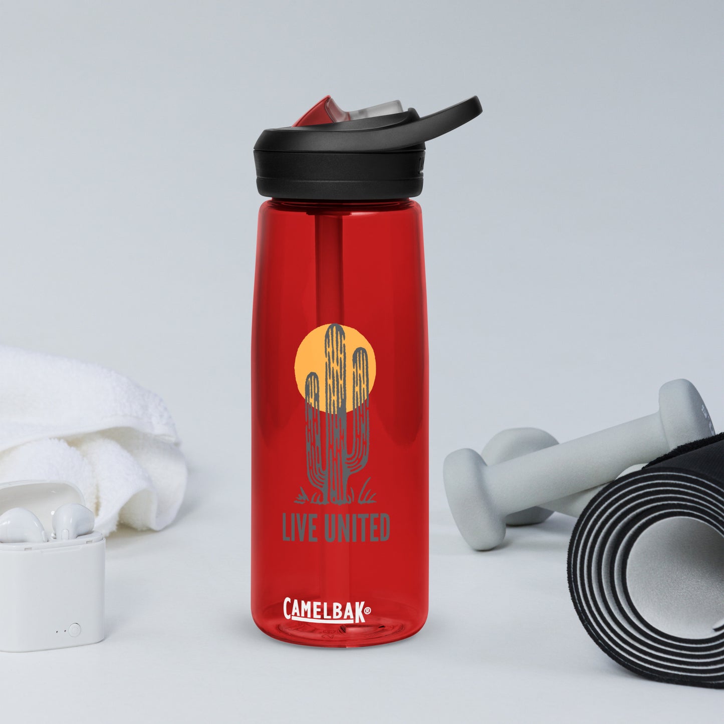 Tucson United Sports water bottle
