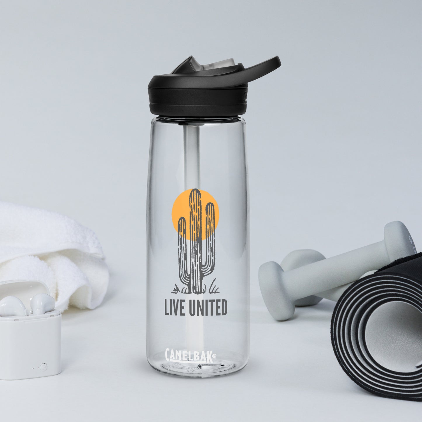 Tucson United Sports water bottle