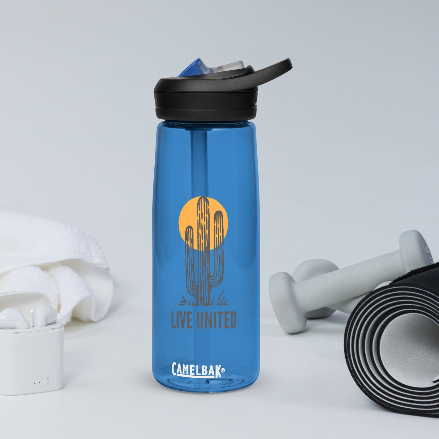 Tucson United Sports water bottle