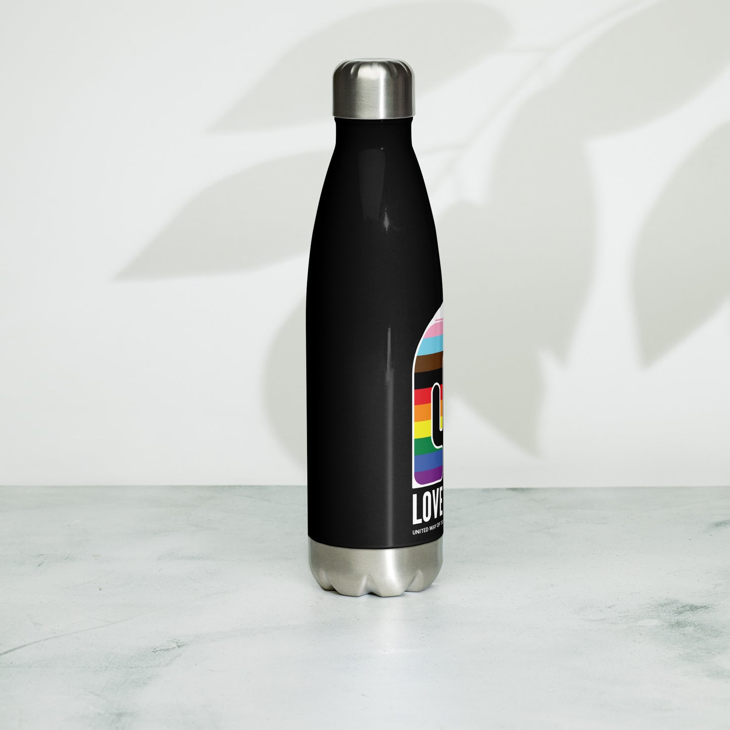 Love United Pride Stainless Steel Water Bottle