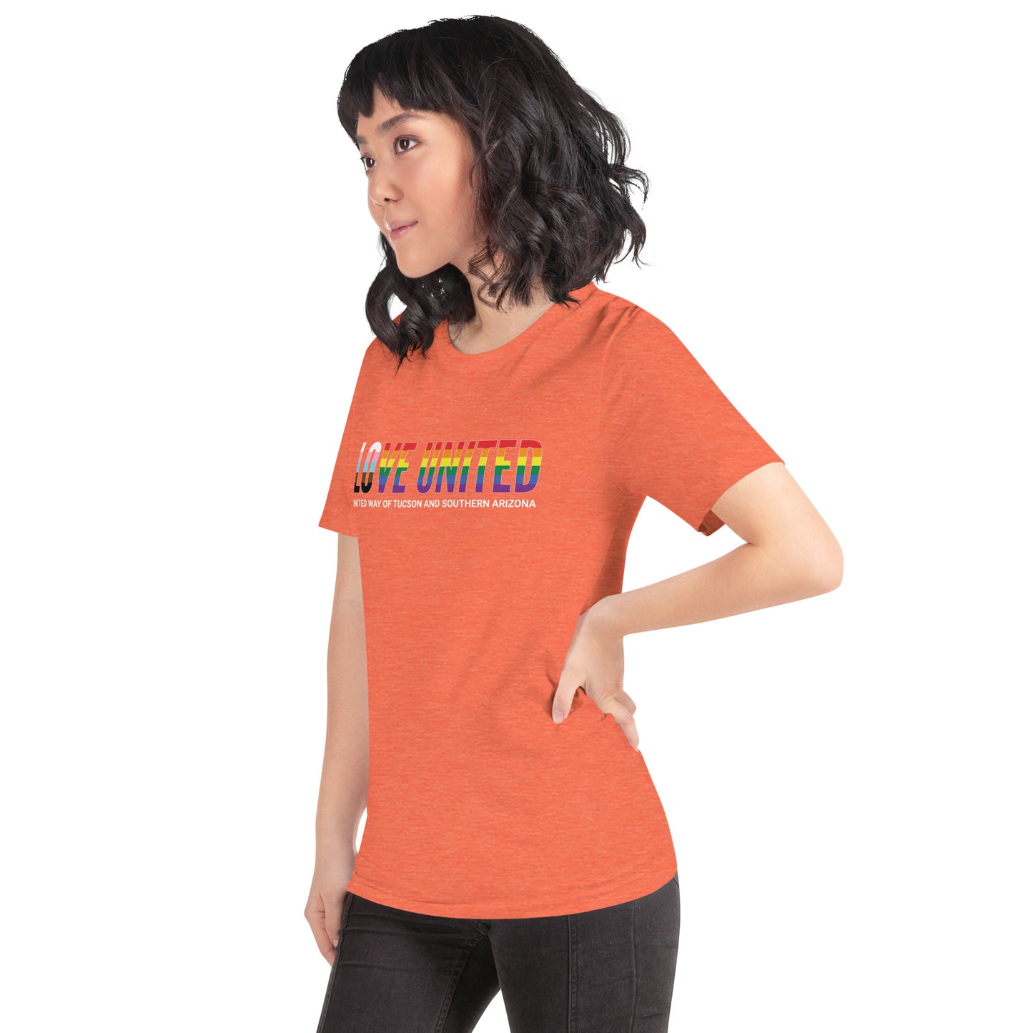 Love United Pride Unisex t-shirt