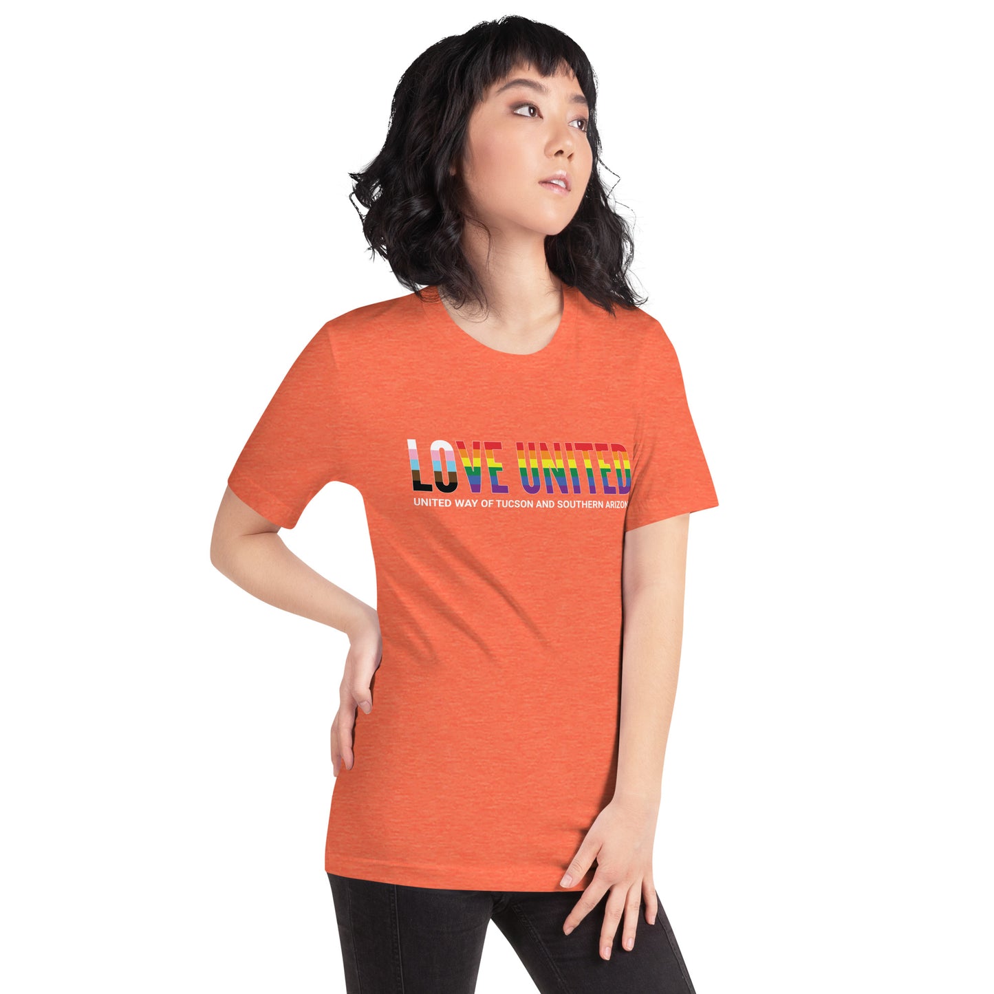 Love United Pride Unisex t-shirt