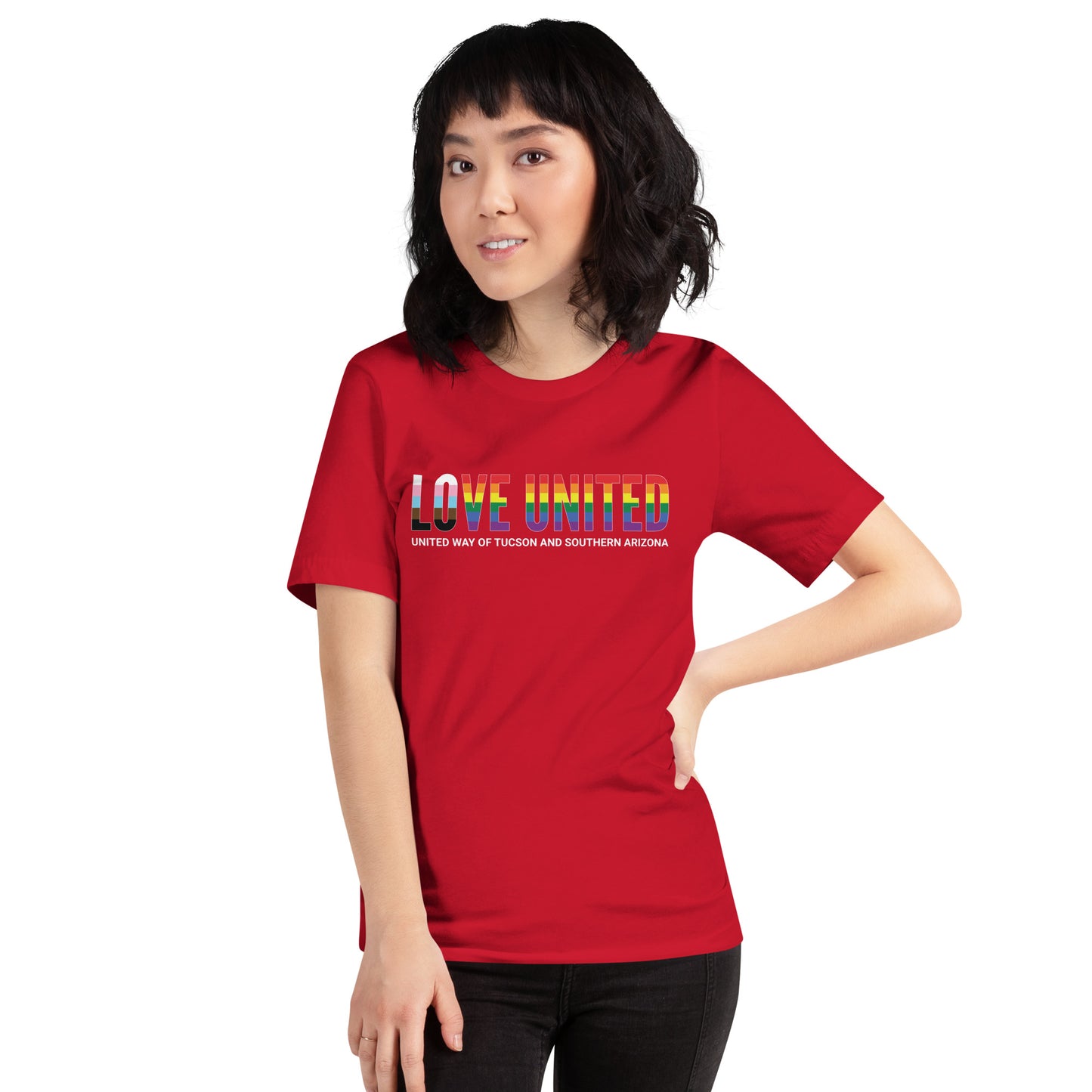 Love United Pride Unisex t-shirt