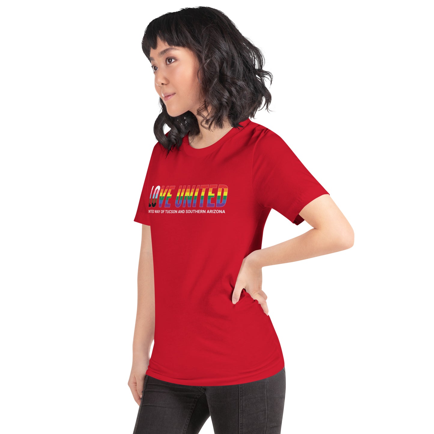 Love United Pride Unisex t-shirt