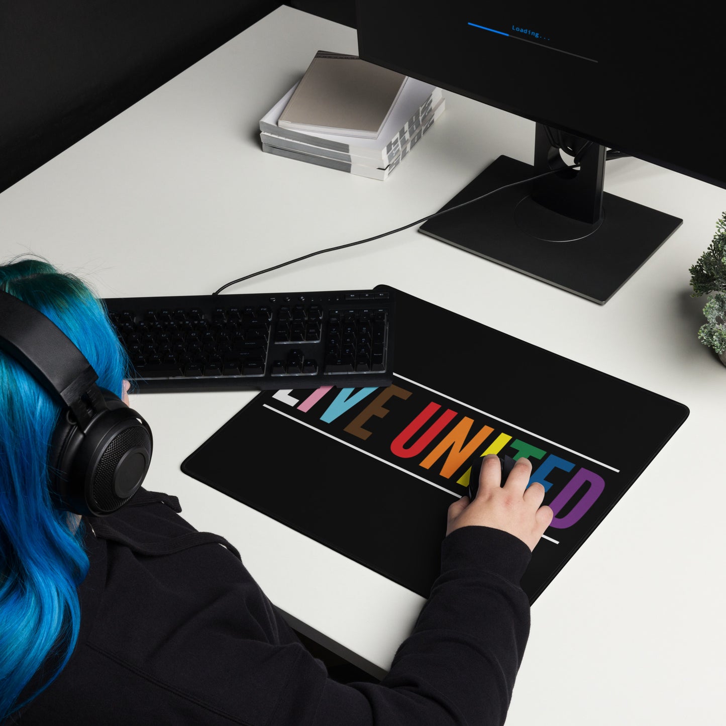 Live United Pride Gaming mouse pad