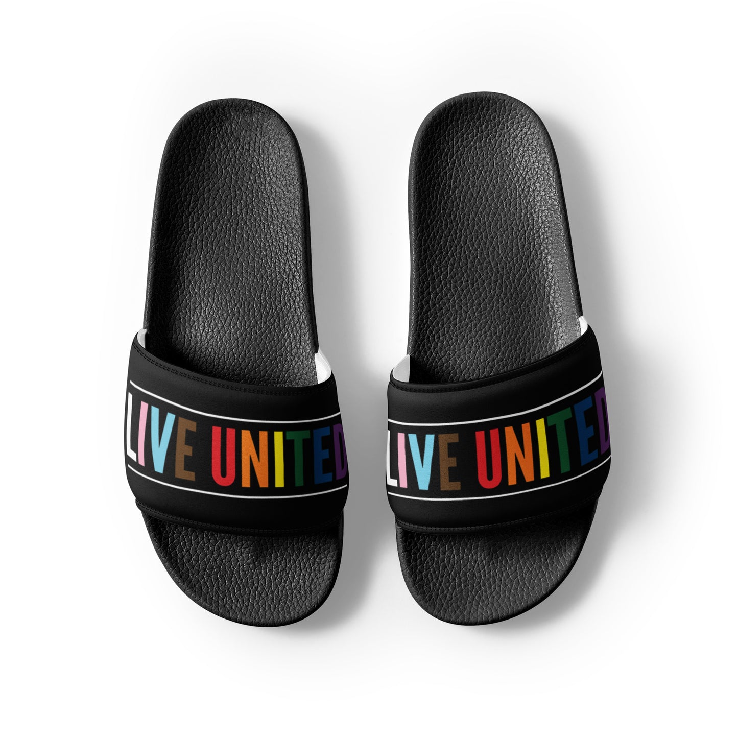 Live United Pride Men’s slides