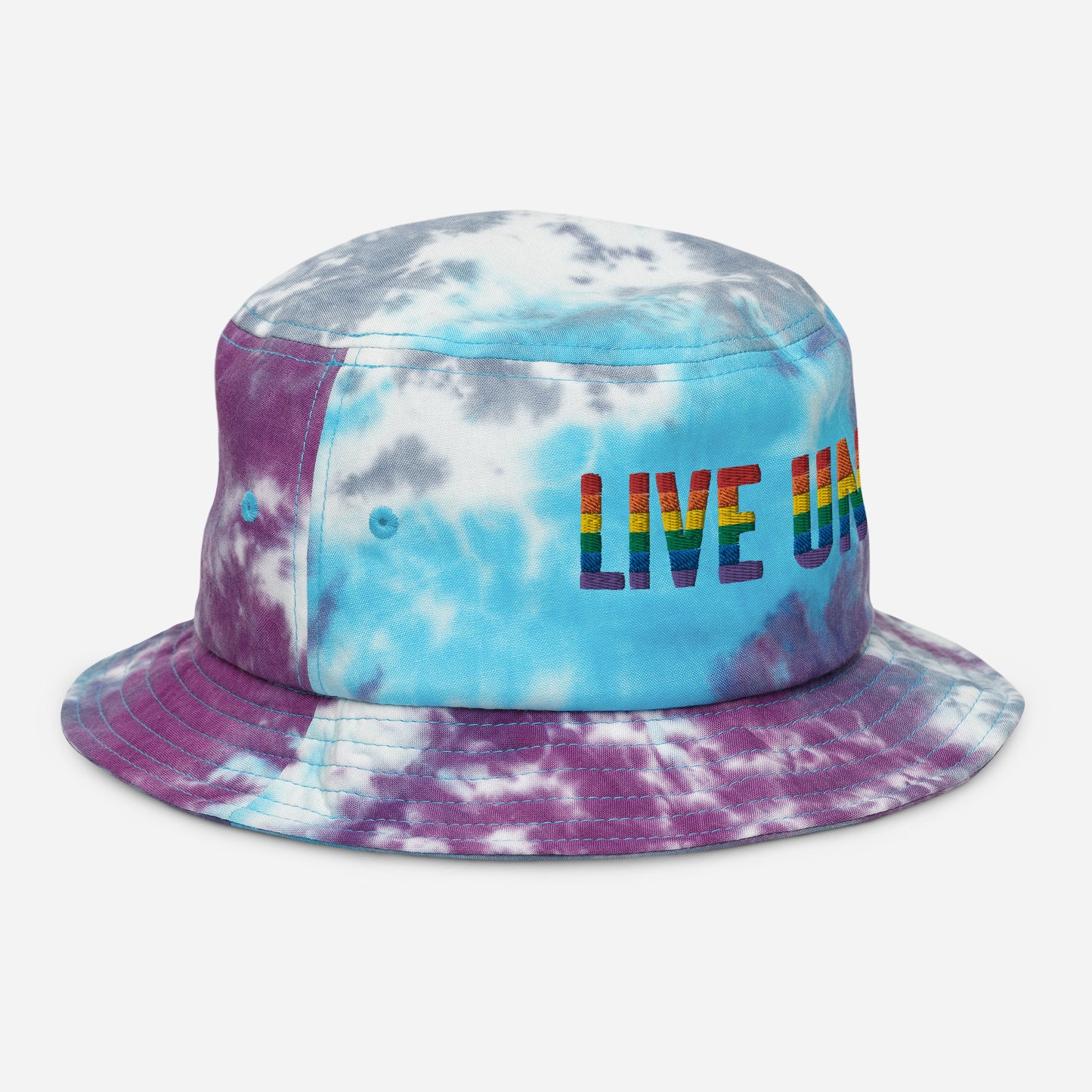 Pride Live United Unisex Tie-dye bucket hat