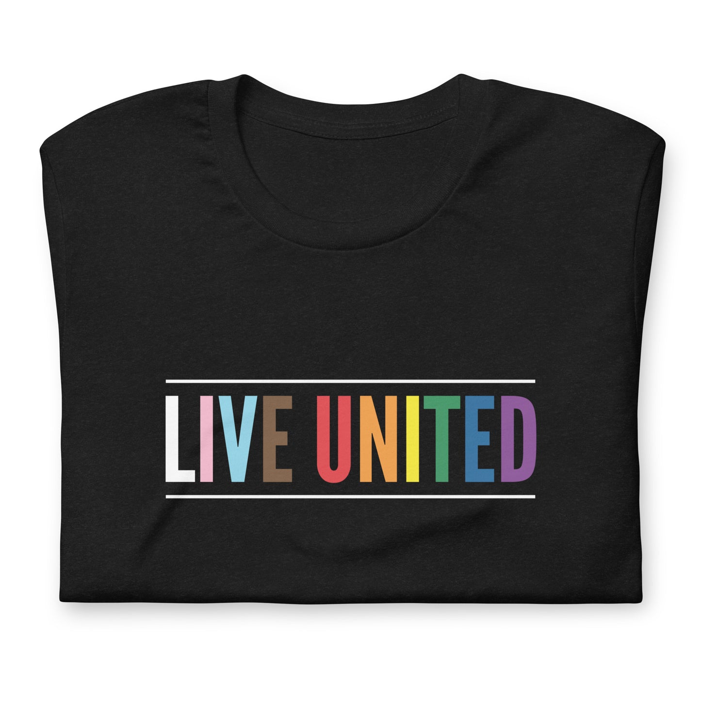 Live United Pride Unisex t-shirt