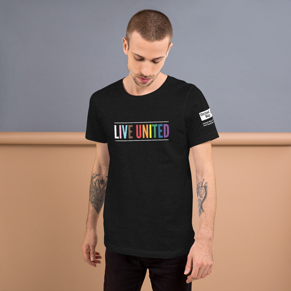 Live United Pride Unisex t-shirt