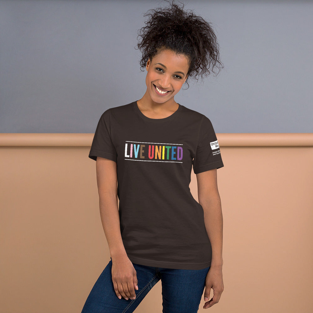 Live United Pride Unisex t-shirt