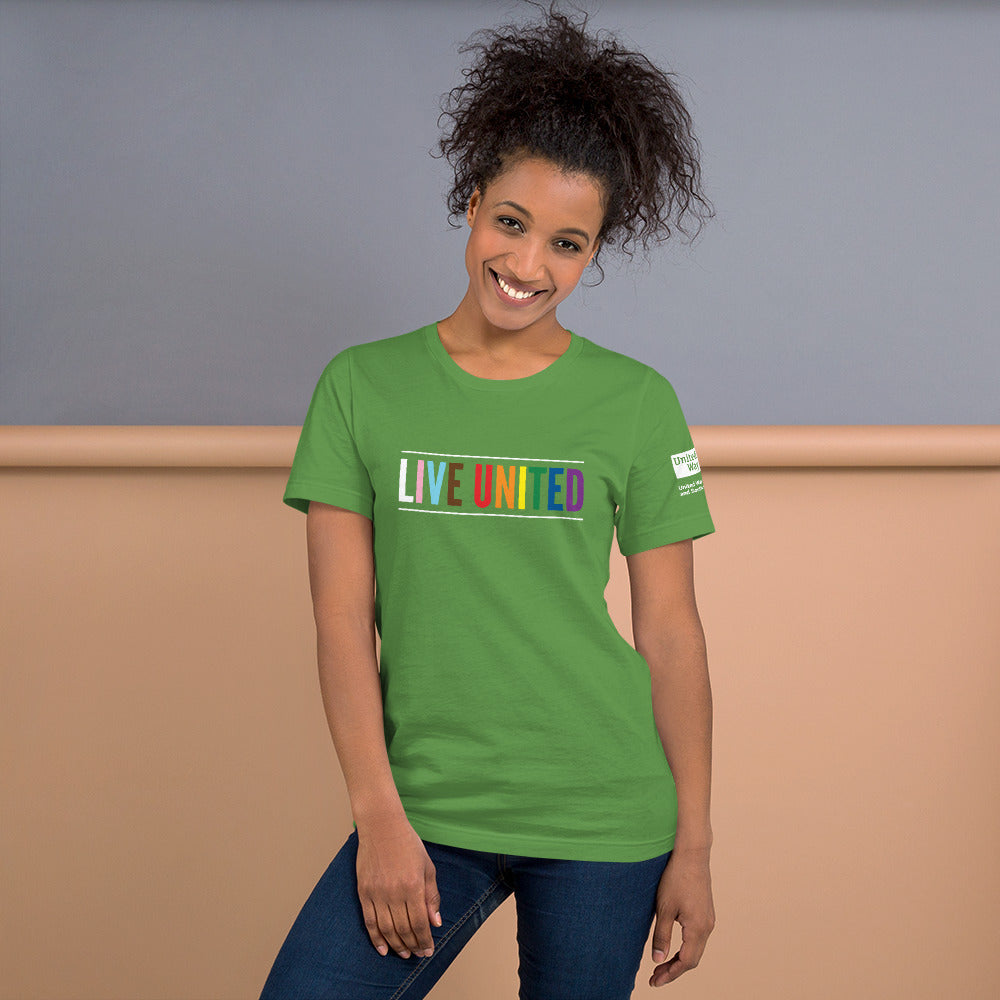 Live United Pride Unisex t-shirt