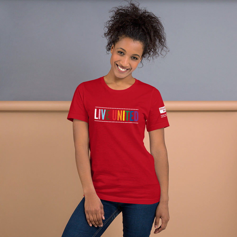 Live United Pride Unisex t-shirt