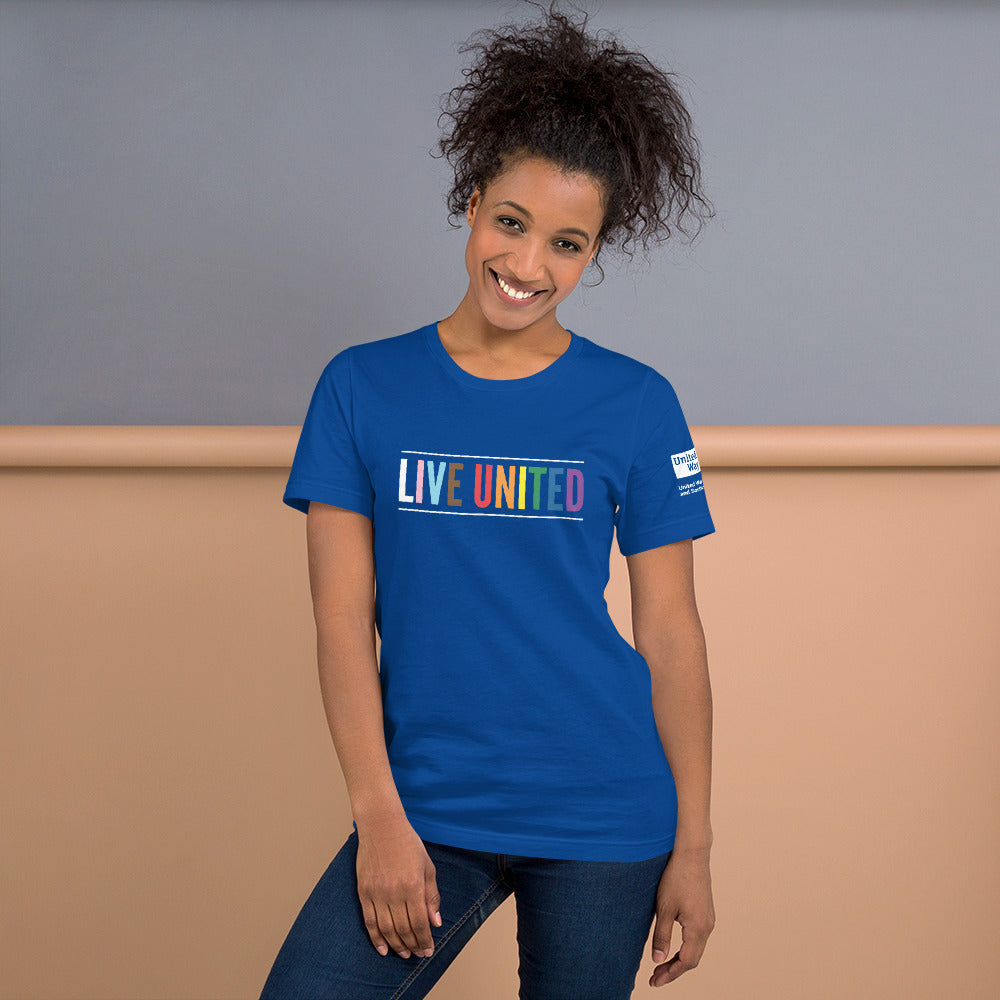 Live United Pride Unisex t-shirt