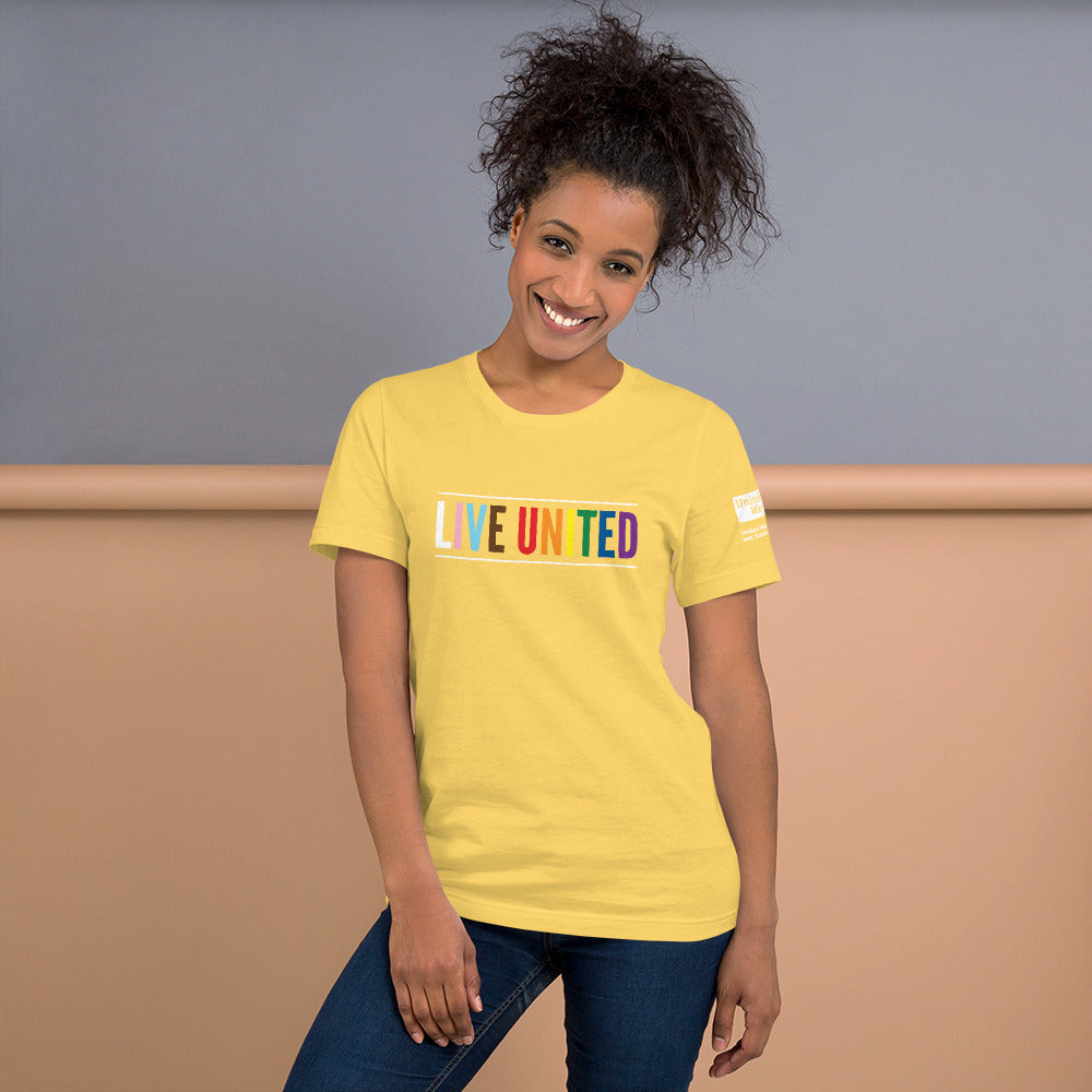 Live United Pride Unisex t-shirt