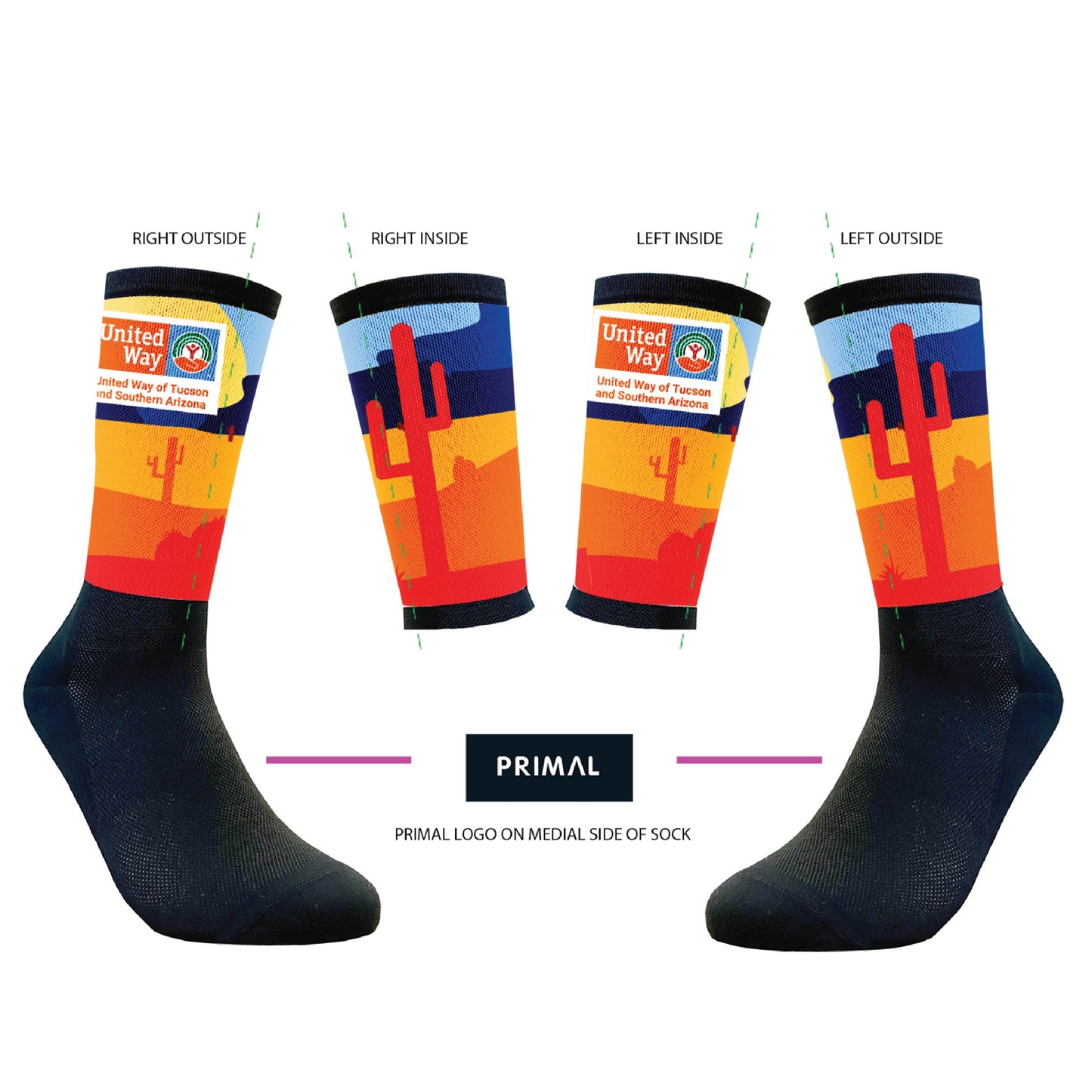 El Tour de Tucson Socks PREORDER