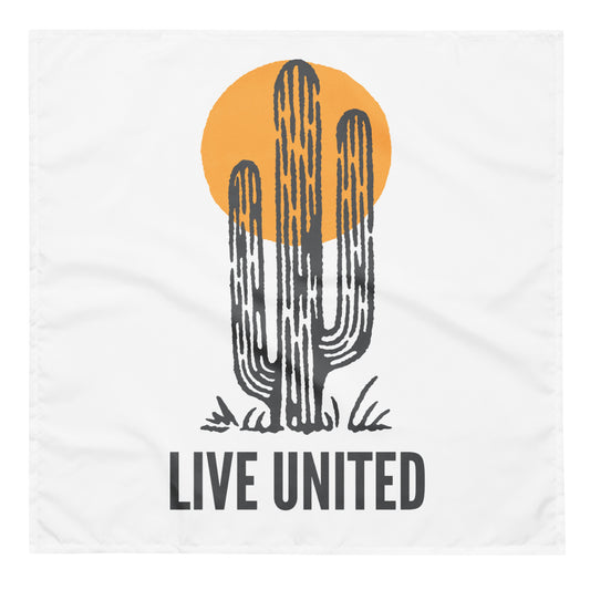 Tucson United Saguaro All-over print bandana