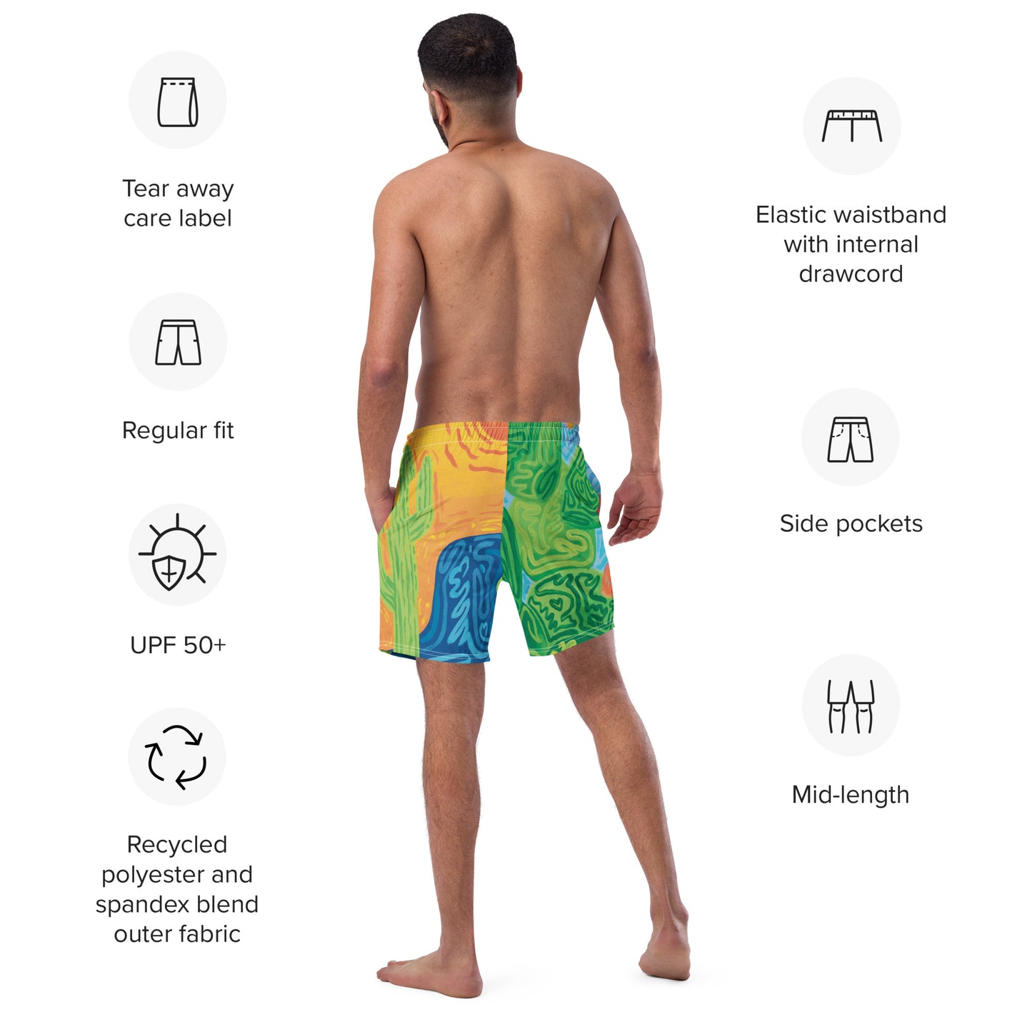 Darby Hunter swim trunks