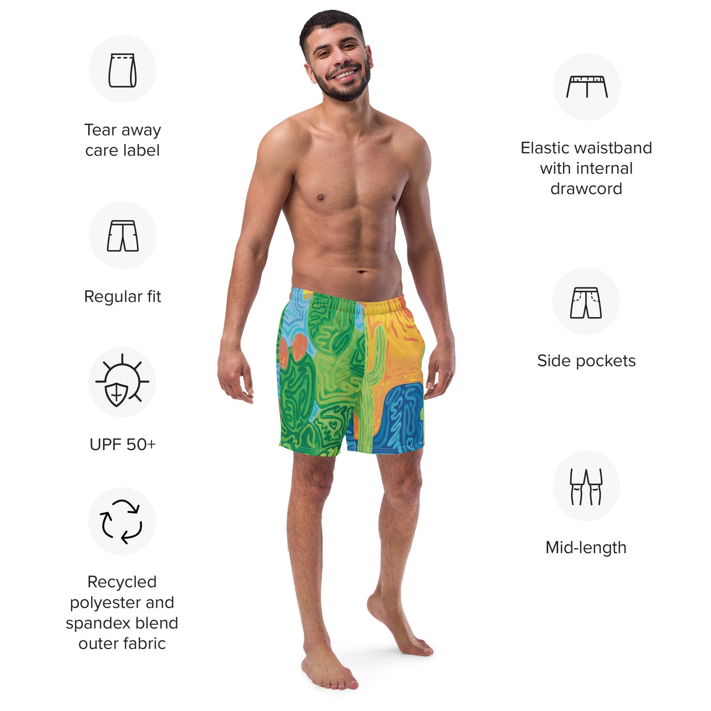 Darby Hunter swim trunks