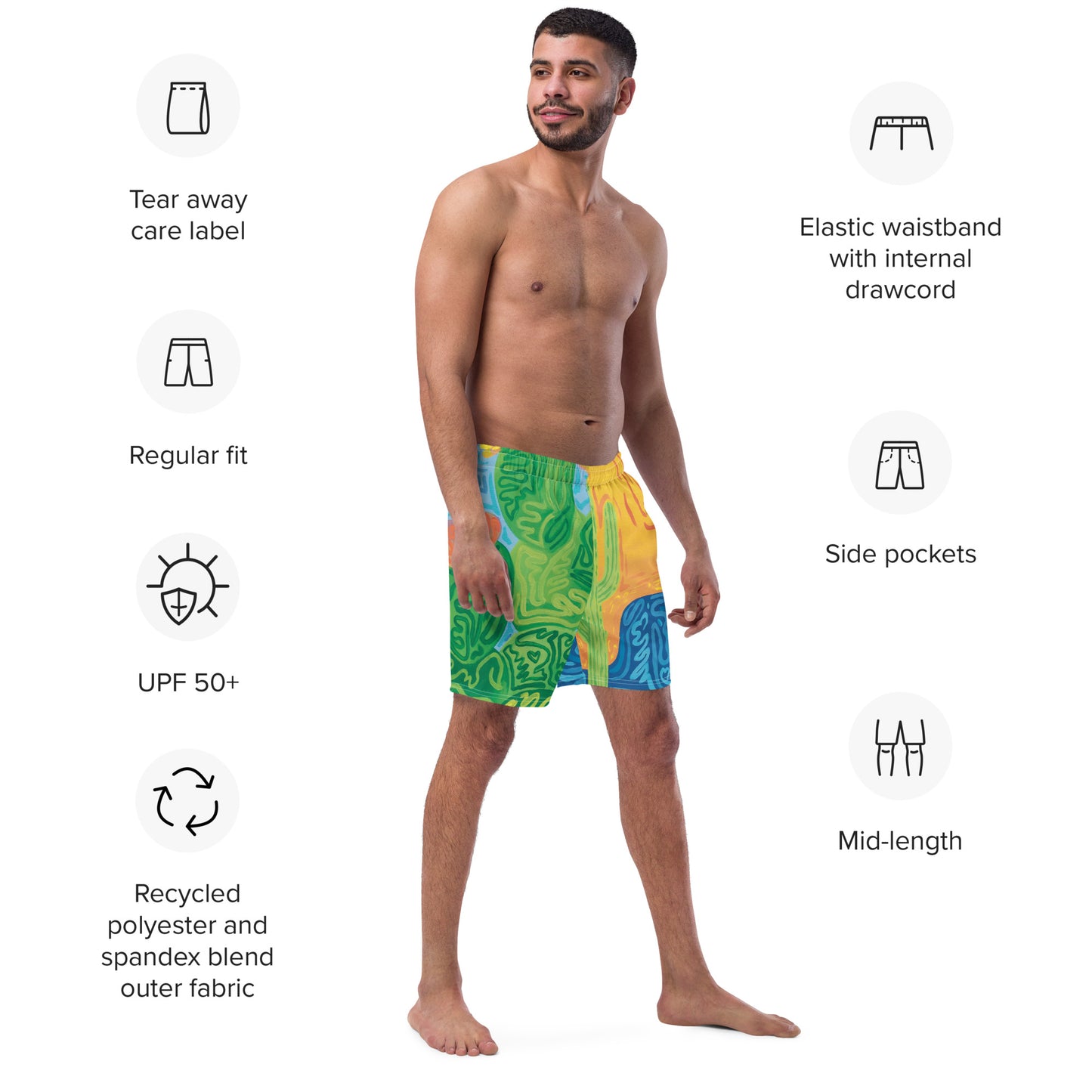 Darby Hunter swim trunks