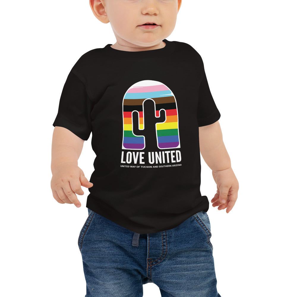 Love United Pride Baby Jersey Short Sleeve Tee