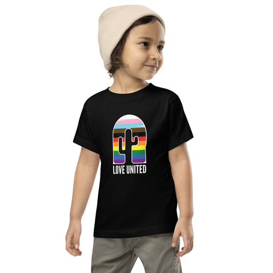 Love United Pride Toddler Short Sleeve Tee