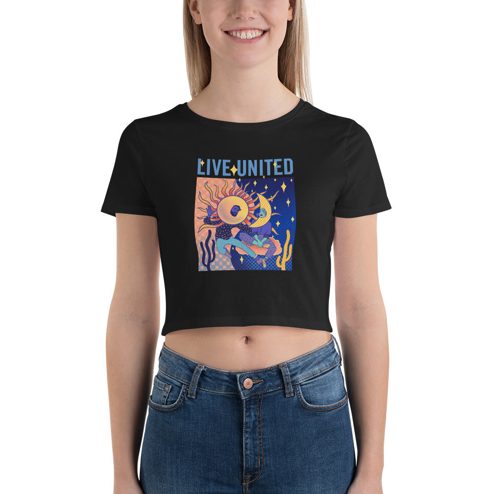 Jessica Gonzales Women’s Crop Tee