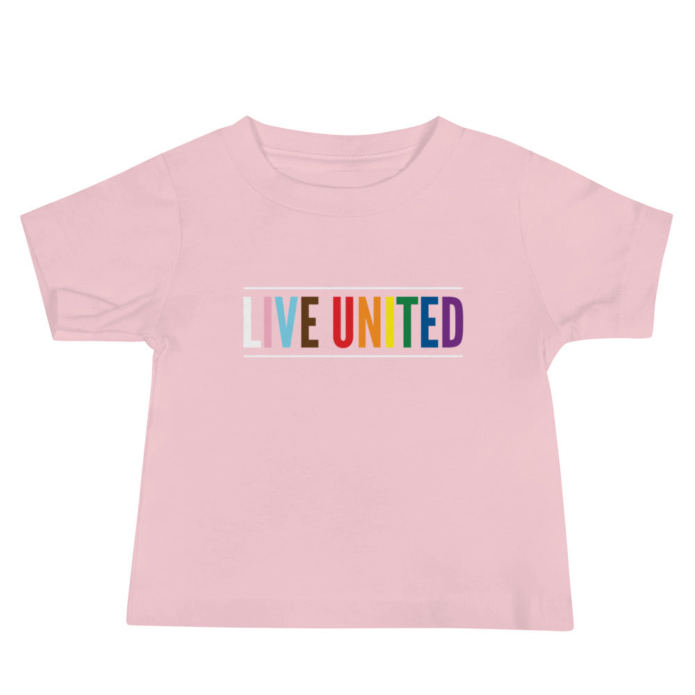 Live United Pride Baby Jersey Short Sleeve Tee