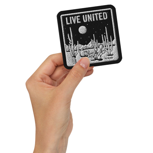 Danny Martin Live United Embroidered patches
