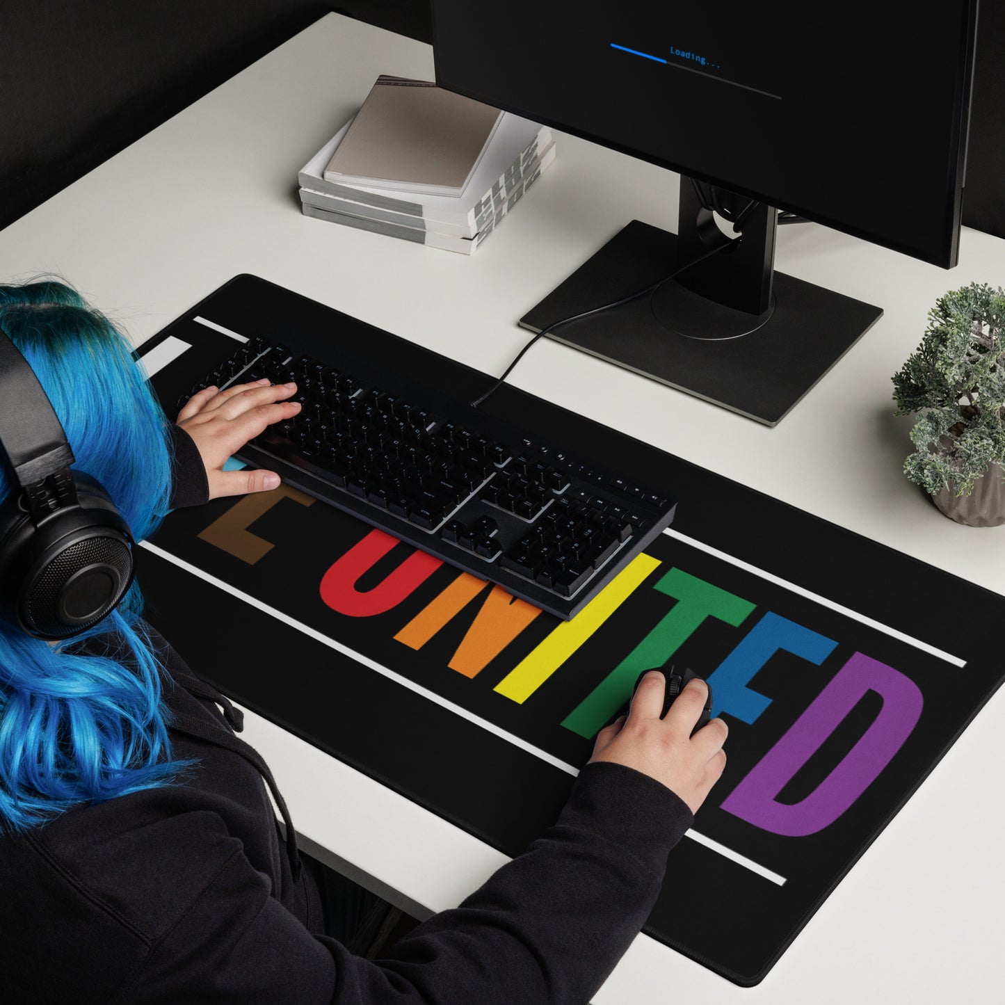 Live United Pride Gaming mouse pad