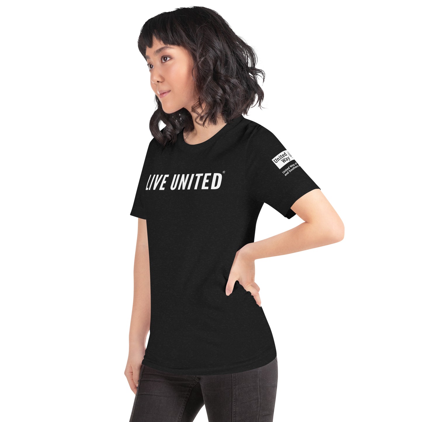 LIVE UNITED Unisex t-shirt